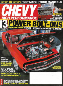 CHEVY HIGH PERFORMANCE 2008 APR - BOLT-ONS DYNO TESTED, OIL PANS, DISC BRAKES